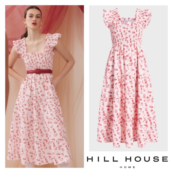Hill House Dresses & Skirts - New! Very Rare HILL HOUSE The Ellie Nap Midi Dress in Love Letters